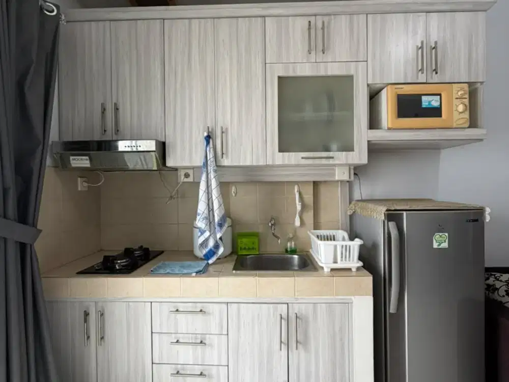 2 bedroom furnish lengkap SIAP HUNI Apt.Mediterania garden res 2 Tanjung Duren