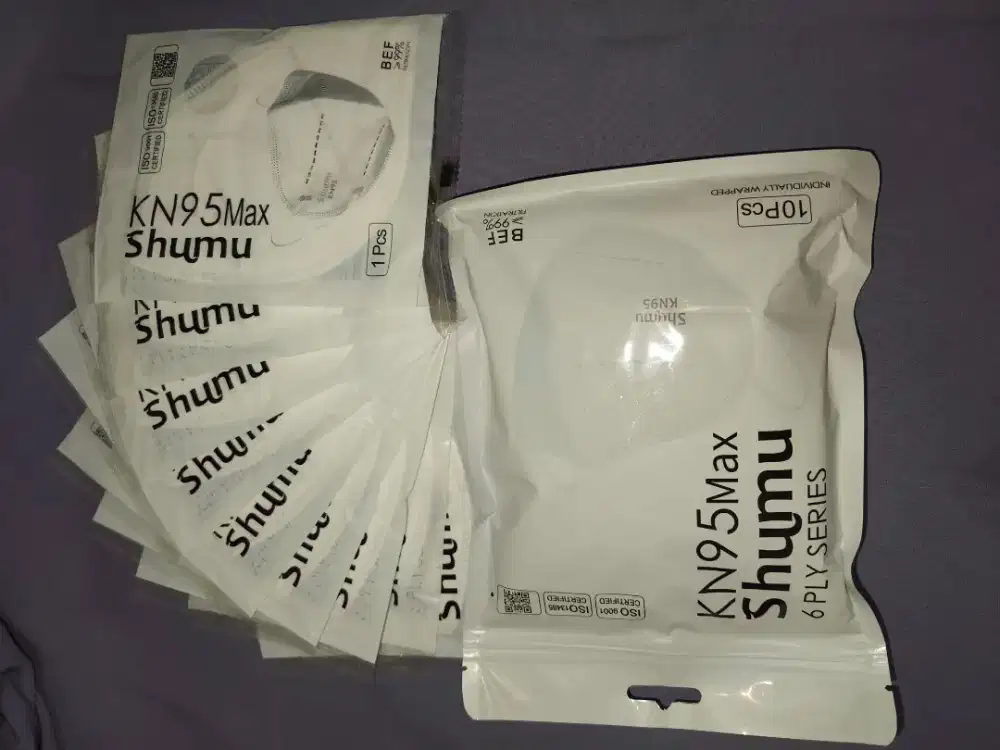 Masker Premium KN95 Shumu Max 6 ply