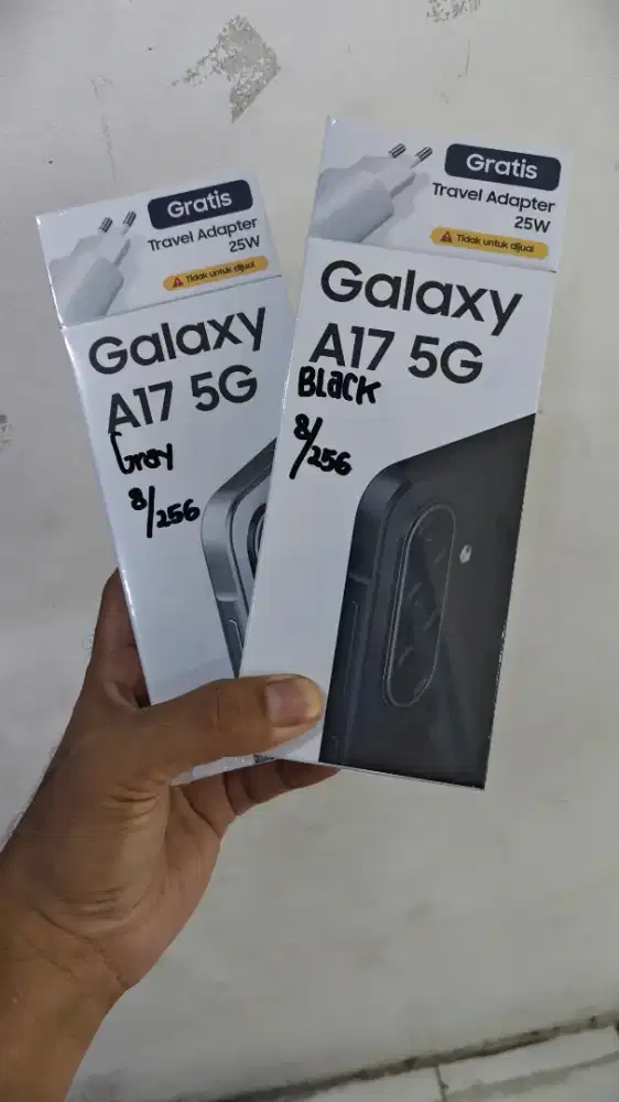 Samsung A17 5g 8/256 free adaptor 25watt