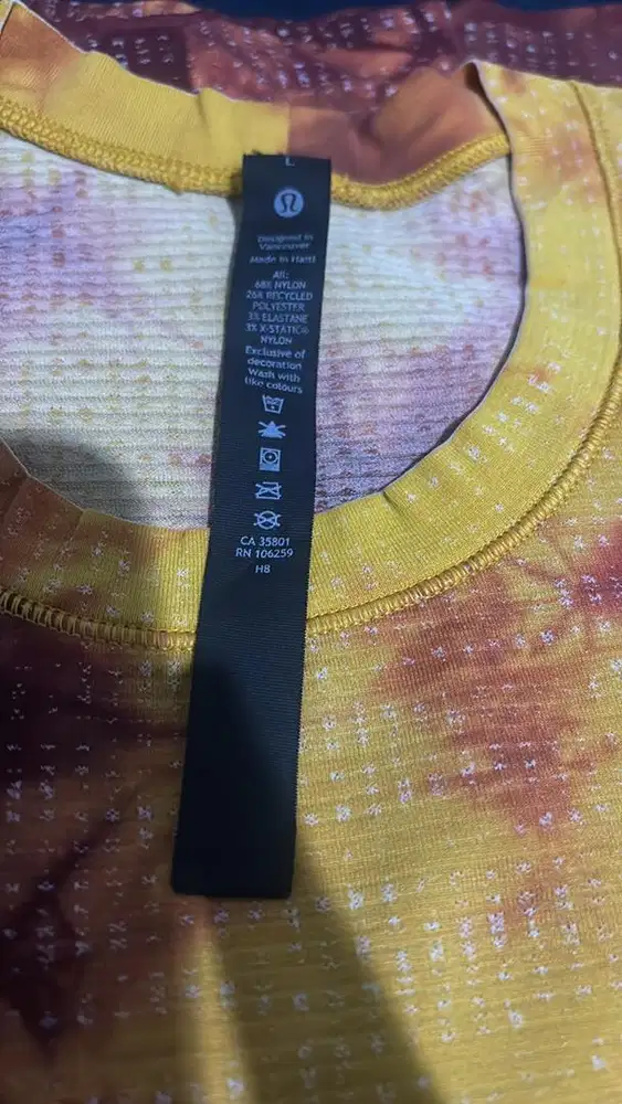 ALO Shirt Tennis Yellow
