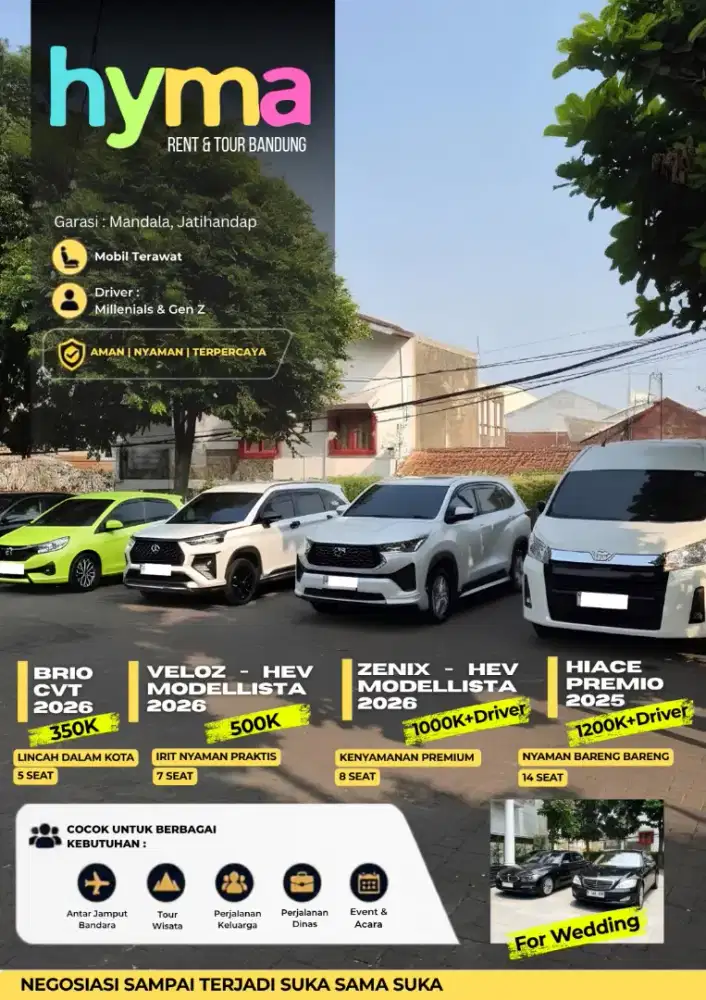 Rental Hiace Rental Mobil