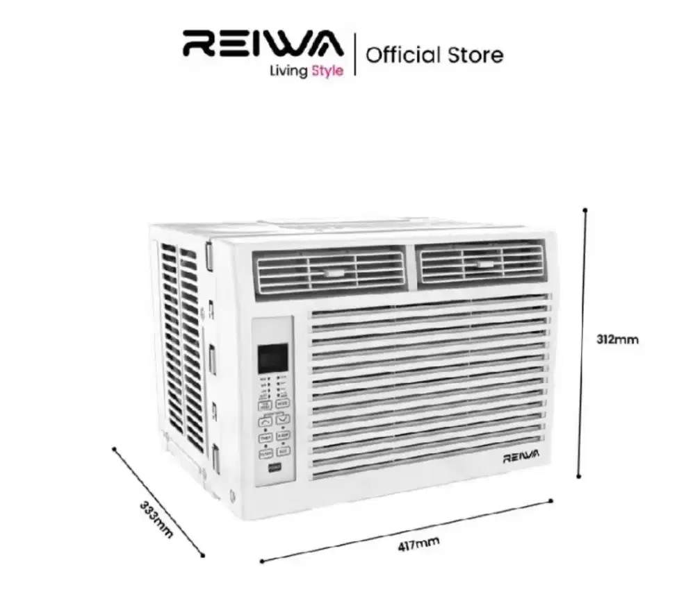 Dijual AC Window Reiwa 1/2 PK