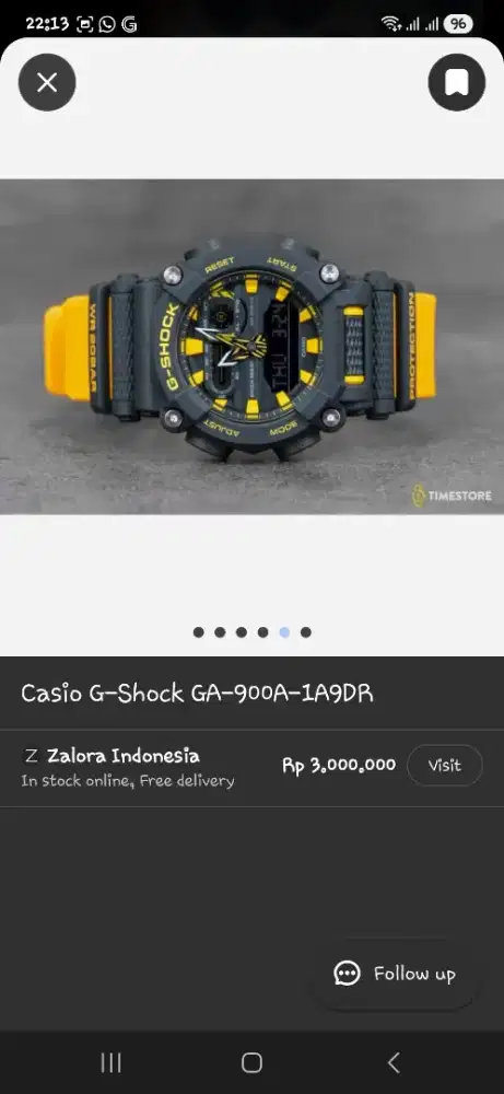 Casio G-Shock GA-900A-1A9DR