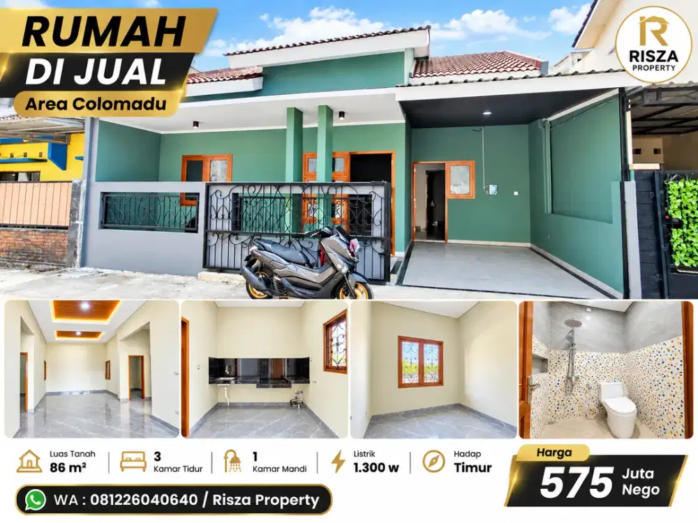 Jual Rumah Siap Pakai Area Colomadu, Dekat Manahan Solo