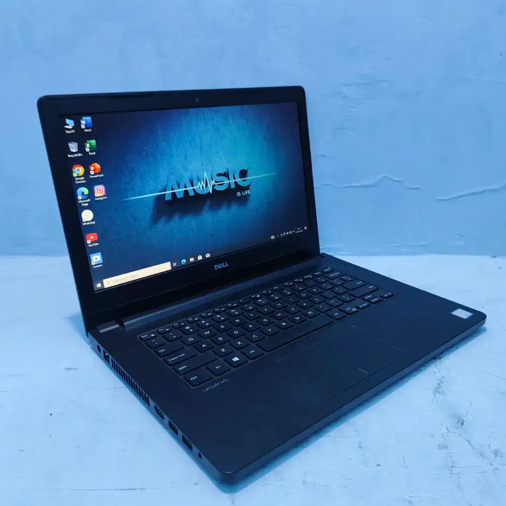 Laptop Dell Latitude Slim Core i3 Gen 6 Ram 8GB Win10 Siap pakai