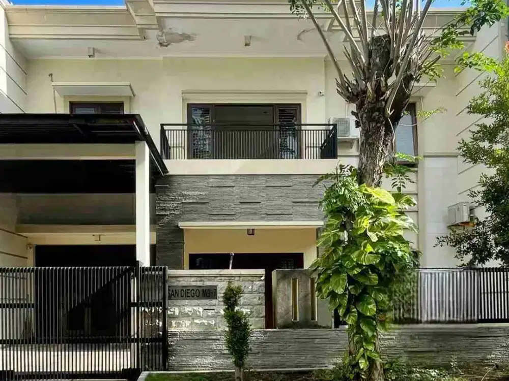 Jual dan Sewa Rumah San Diego Paluwon City. Dekat Pakuwon City Mall, Sekolah Xin Zhong, Gloria. Murah. Nego
