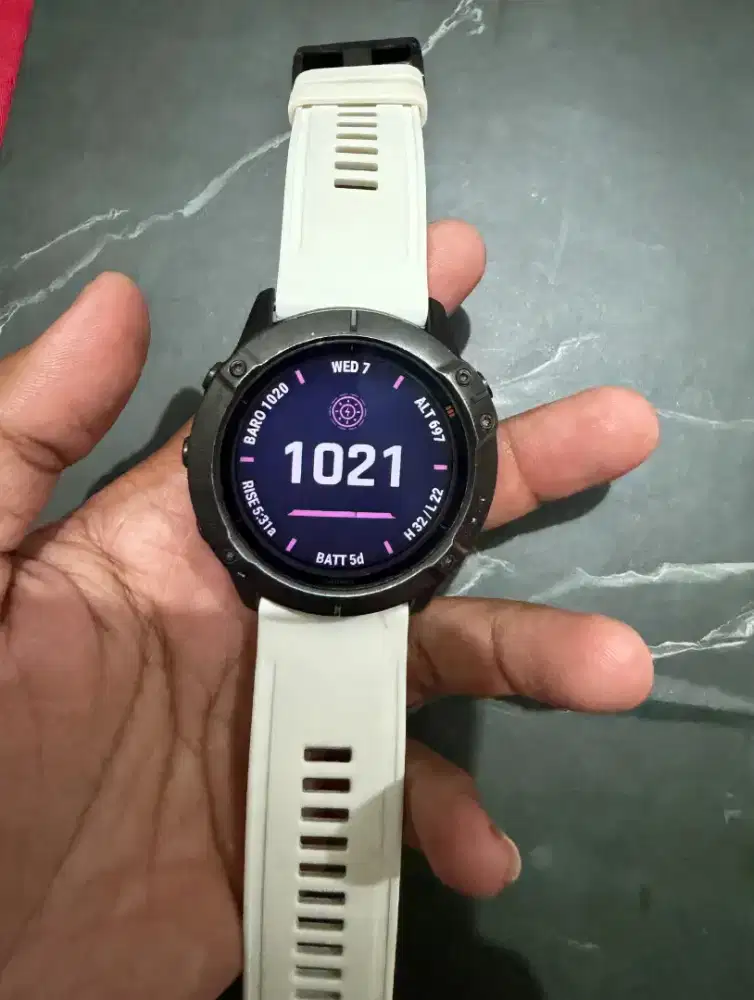 DIJUAL - GARMIN FENIX 6X PRO SOLAR TITANIUM