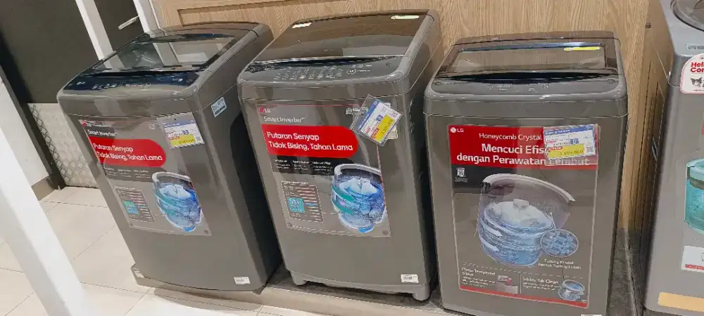 LG Mesin Cuci 1 Tabung Top Loading 9 Kg T2109NBTM