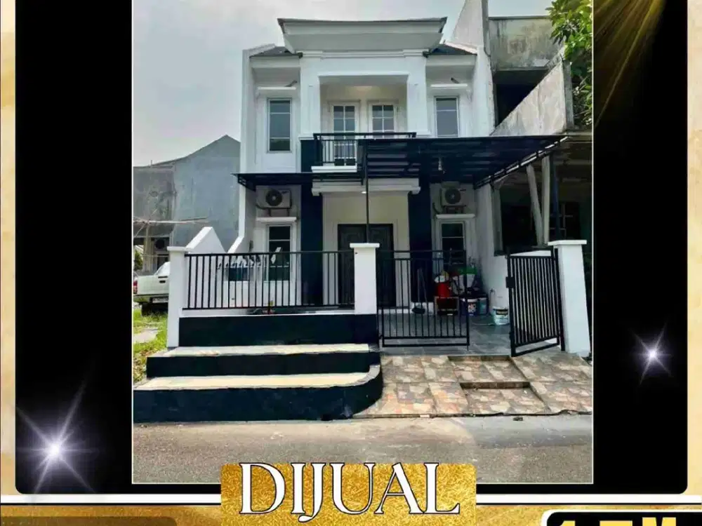 DIJUAL RUMAH 2 LANTAI  KUAS TANAH 108 M²  DI PERUMAHAN BANJAR  WIJAYA CIPONDOH TANGERANG