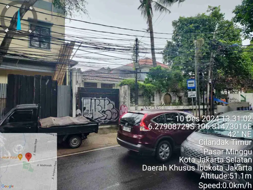 dijual rumah luas lokasi strategis cilandak jaksel