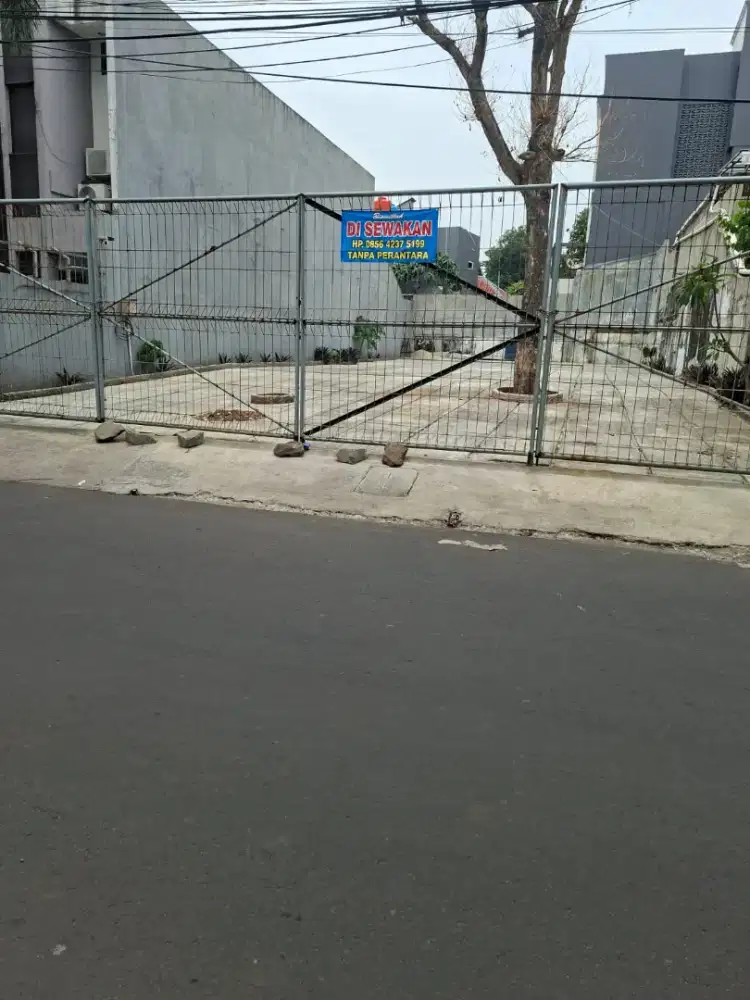 DISEWAKAN TANAH Jln Anggur 1 Cipete Selatan