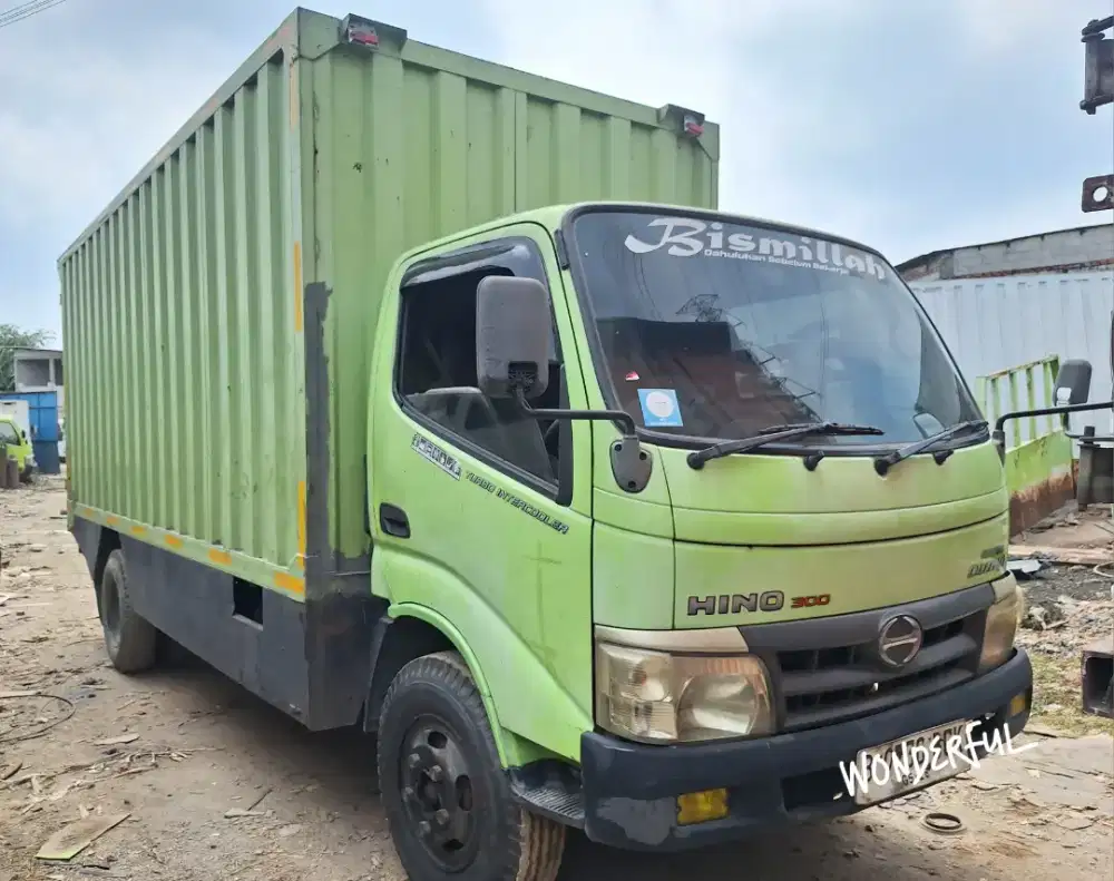 Hino Dutro 130MDLong Box besi 5.4m 6banLong BioSolar Colt Diesel Isuzu