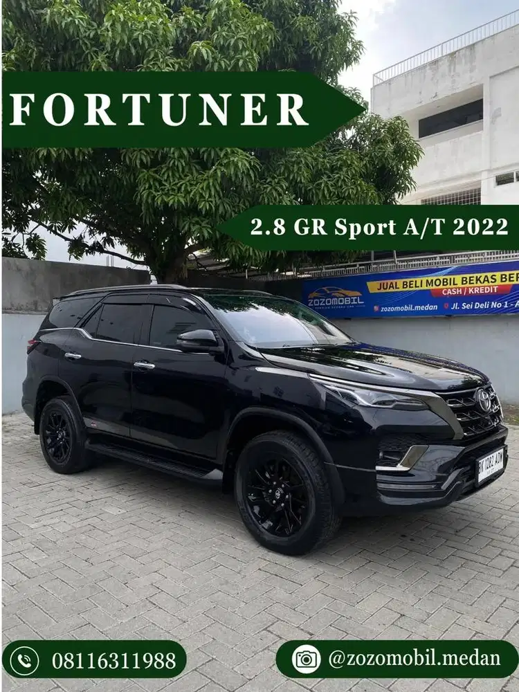 (KM 40rb) Toyota Fortuner 2.8 GR Sport 2022