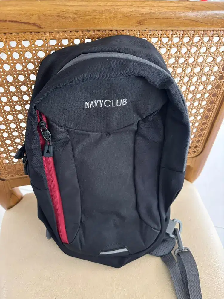 Tas Selempang Navyclub Hitam – Sling Bag, Kondisi Mulus