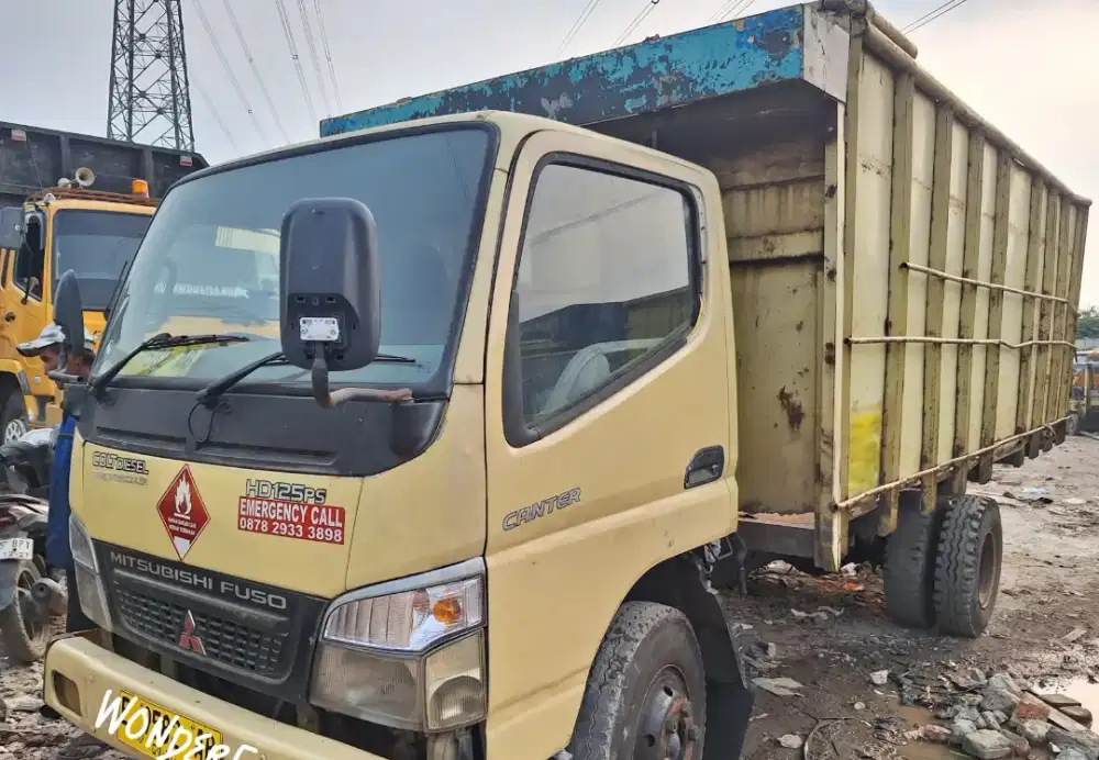 Mitsubishi Colt Diesel 6ban PS125HD Bak Besi Turbo BioSolar Isuzu GiGa