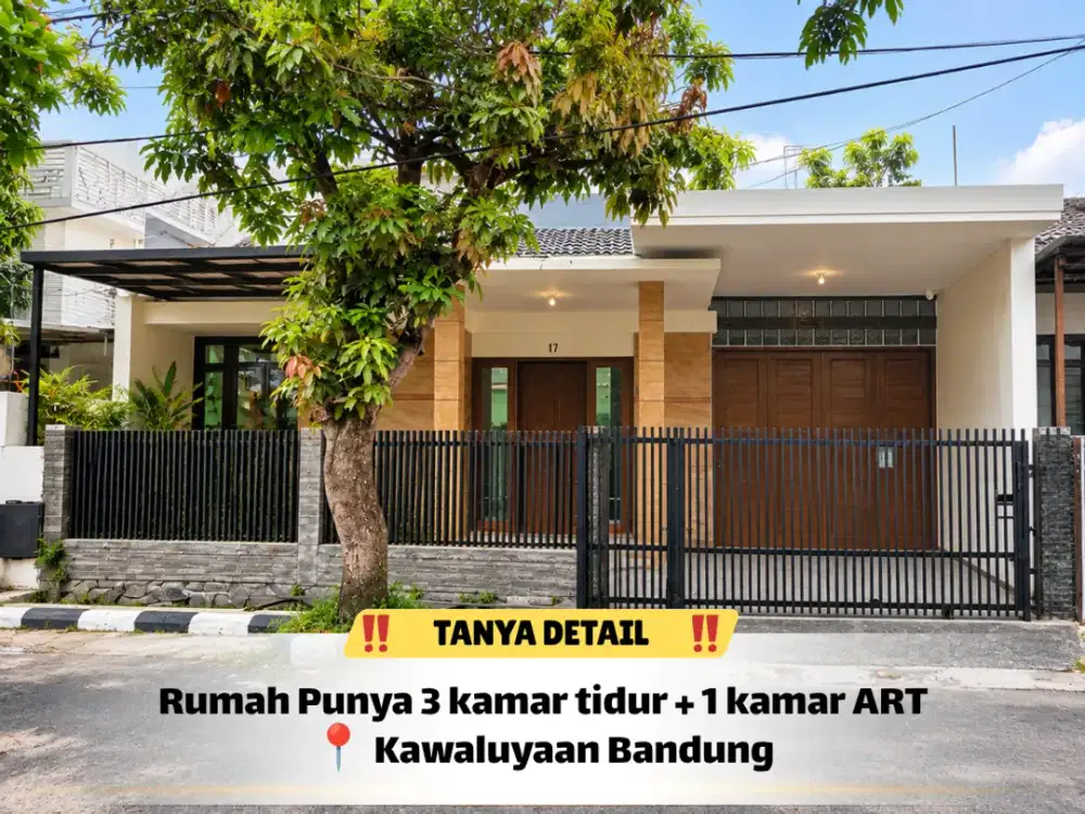 Cari Rumah Kawaluyaan? Yuk Survey Rumah Sanggar Hurip