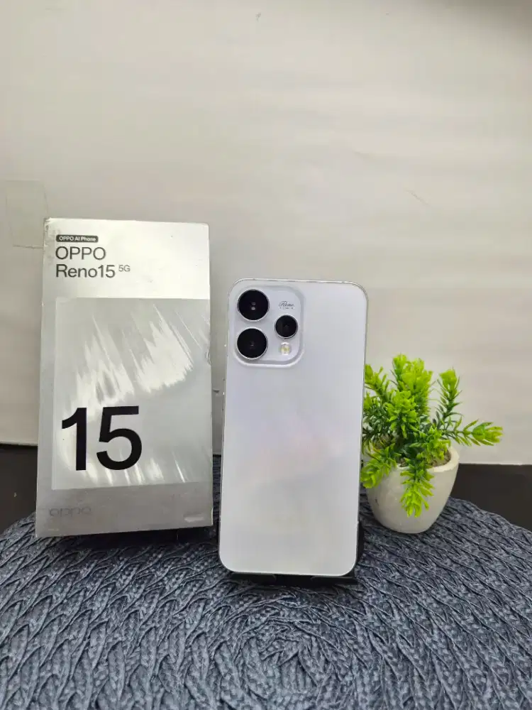 Oppo Reno 15 5G 8/256gb Fullset Mulus