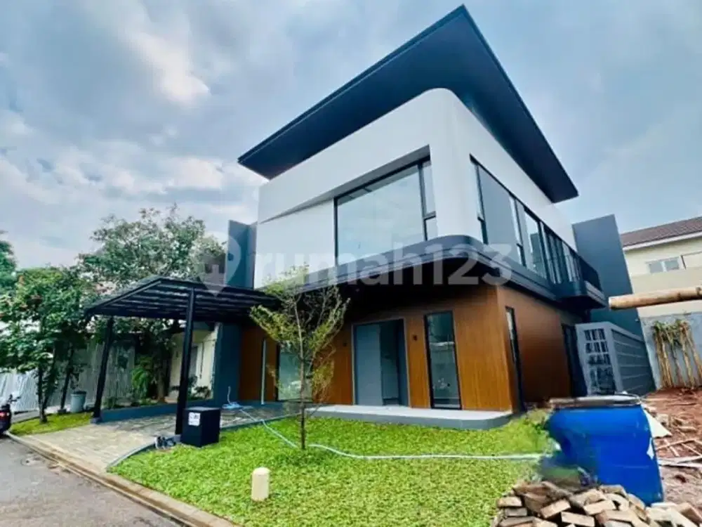 Dijual Cepat Rumah Contemporary Tropical Design di Icon Cosmo BSD, Tangerang Selatan