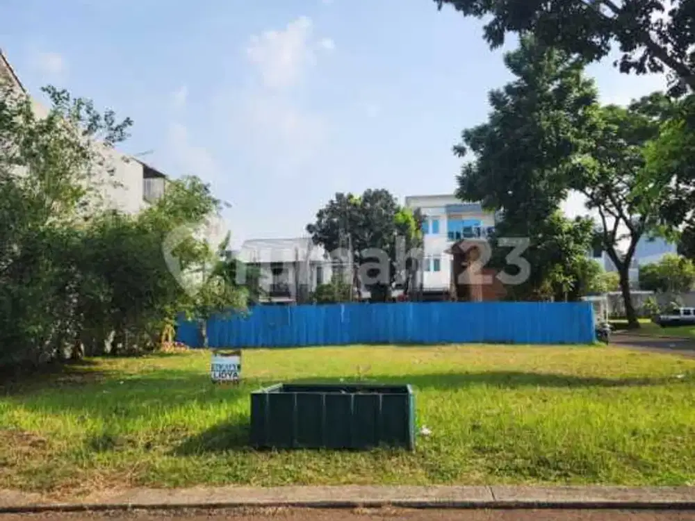 Dijual Cepat Kavling Hook di Sutera Palmyra Alam Sutera, Tangerang Selatan