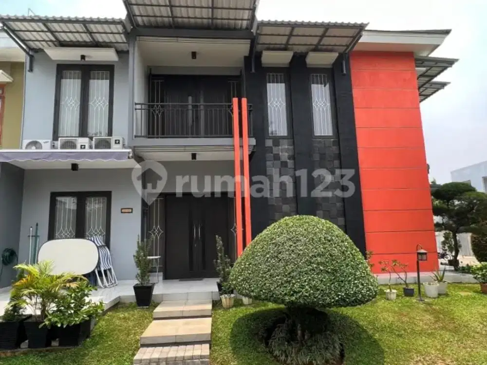 Dijual Cepat Rumah Mewah Hook di Cluster Sevilla Kencana Loka BSD, Tangerang Selatan