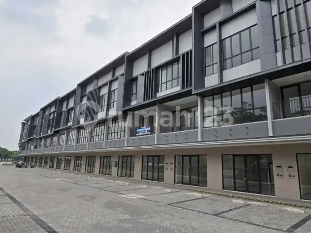 Ruko Baru 3 Lantai Ada Balkon di Bsd Green Wich, Tangerang