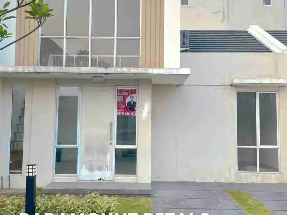 Dijual Cepat Rumah Baru Tipe 8 Ada Mezzanine Paramount Petals Harga Murah Lokasi Strategis