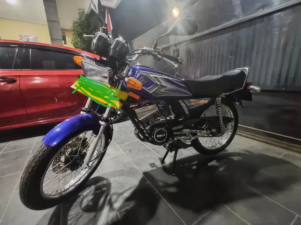 RX KING BIRU ORIGINAL STANDART  MODIF MINIMALIS
