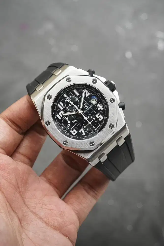 BLACKTHEMES 42MM BY JF FACTORY JAM TANGAN PRIA FASHION