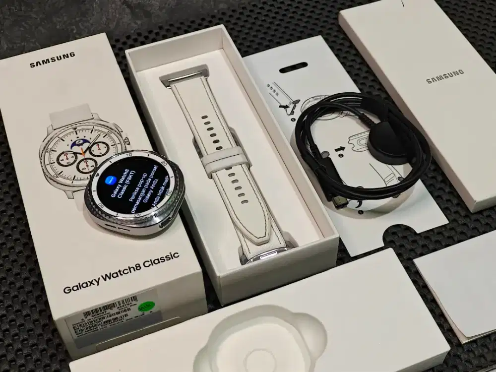 Samsung Watch 8 Classic 46mm Fullset Original Mulus Nominus