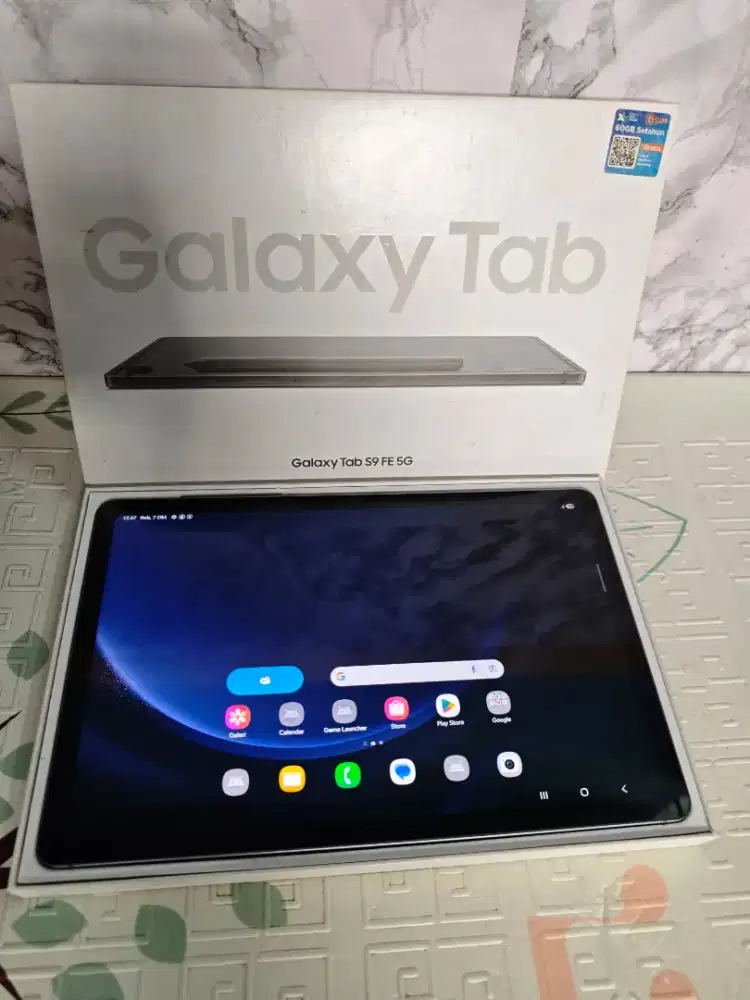 Samsung Tab S9 FE 6/128 5G Mulus Terawat