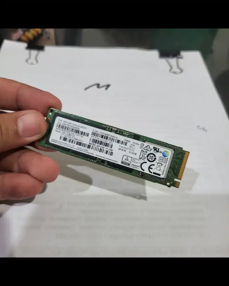 SSD SAMSUNG NVMe M.2 512GB SECOND