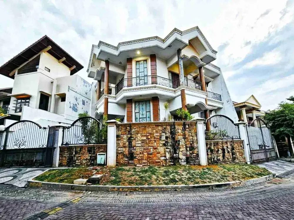 Bagus Hook Dijual Rumah Villa Bukit Mas VBM Dekat Tol Satelit Surabaya