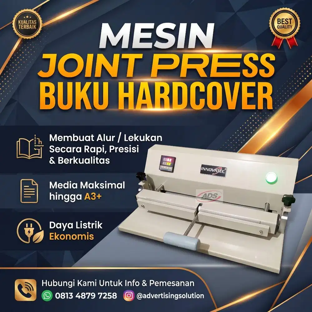 MESIN JOINT PRESS BUKU HARDCOVER
