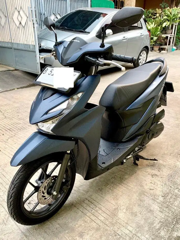 KM 2.100 Honda BeAT 2026 Maret Deluxe Smart Key ISS