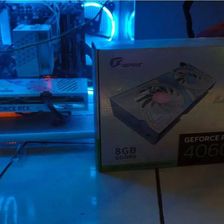 VGA Colorful iGame RTX 4060 Ultra W DUO OC 8GB GDDR6 Bekas Mulus Garan