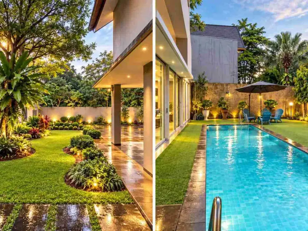 Dijual Rumah Mewah Siap Huni di Bintaro Nouvelle Townhomes Pesanggrahan Jaksel