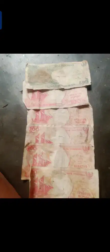 jual Wang Kuno kertas lama asli