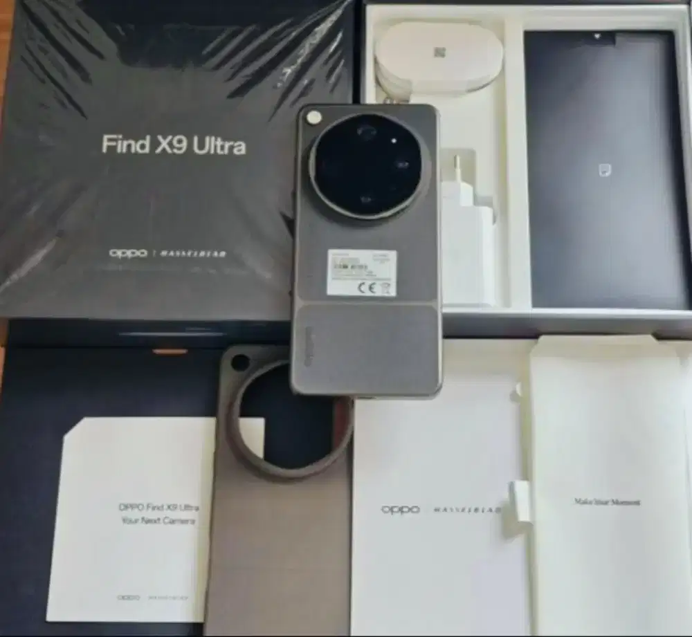 Oppo find X9 Ultra 12/512gb garansi Resmi 2Th 2028 TT BT