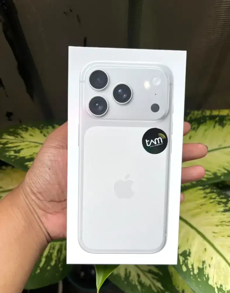 iPhone 17 pro 256 silver iBox new segel harga nett