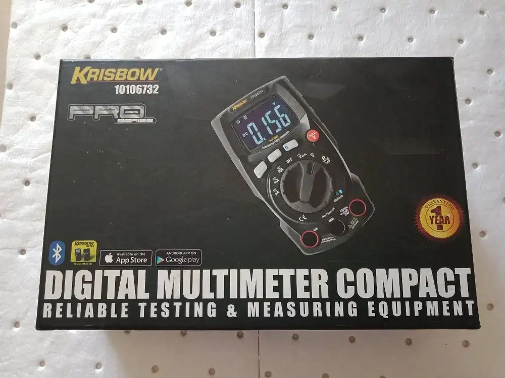 DIGITAL MULTIMETER COMPACT PRO KRISBOW 10106732