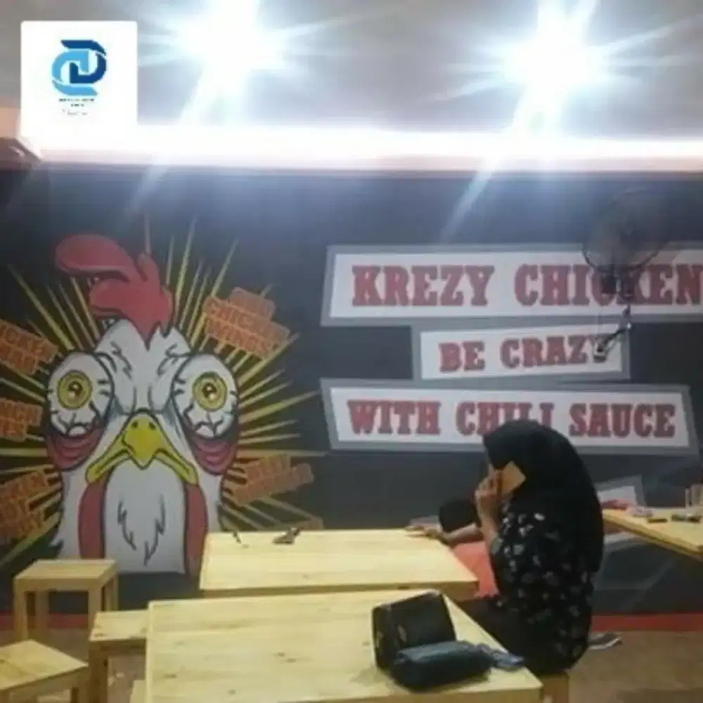 Wallpaper reguler serta printing custom sesuai keinginan murmer