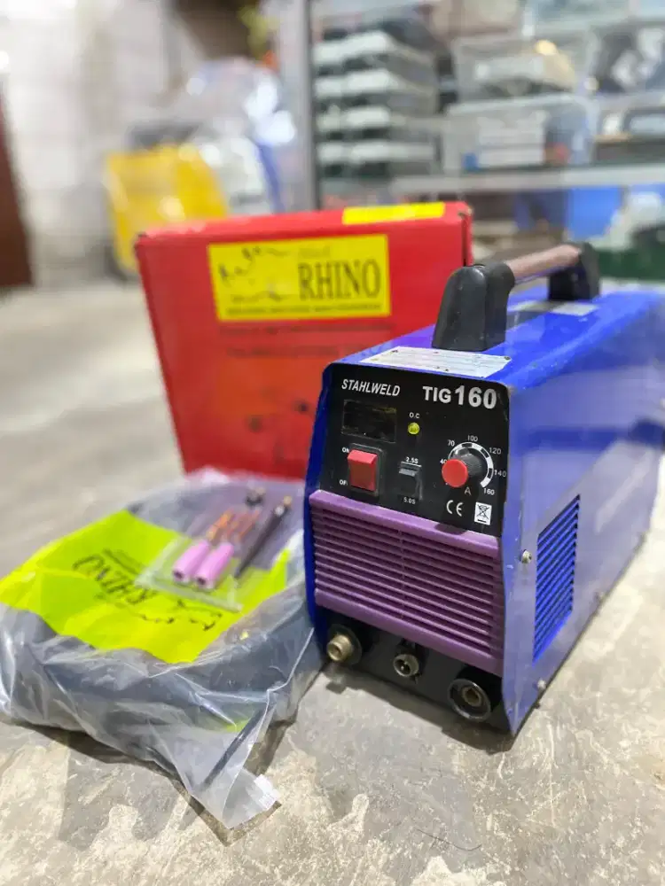 MESIN LAS BEKAS TIG ARGON 160 AMPERE STAHLWELD IGBT DC INVERTER