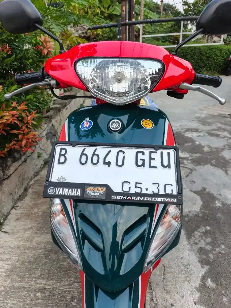 MIO SPORTY CALTEX EDITION BASIC SMILE 2010 HIJAU LENGLAP PAJAK MATI
