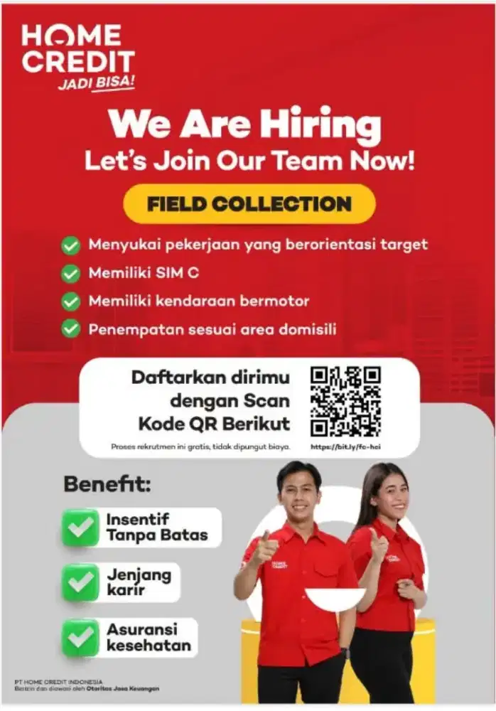 Lowongan kolektor homecredit