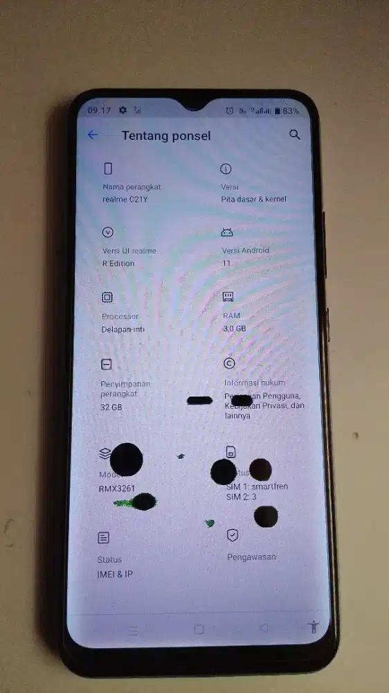 Realme C21Y (2022)
Ram 3gb
Rom 32gb
Blue Ocean Edition