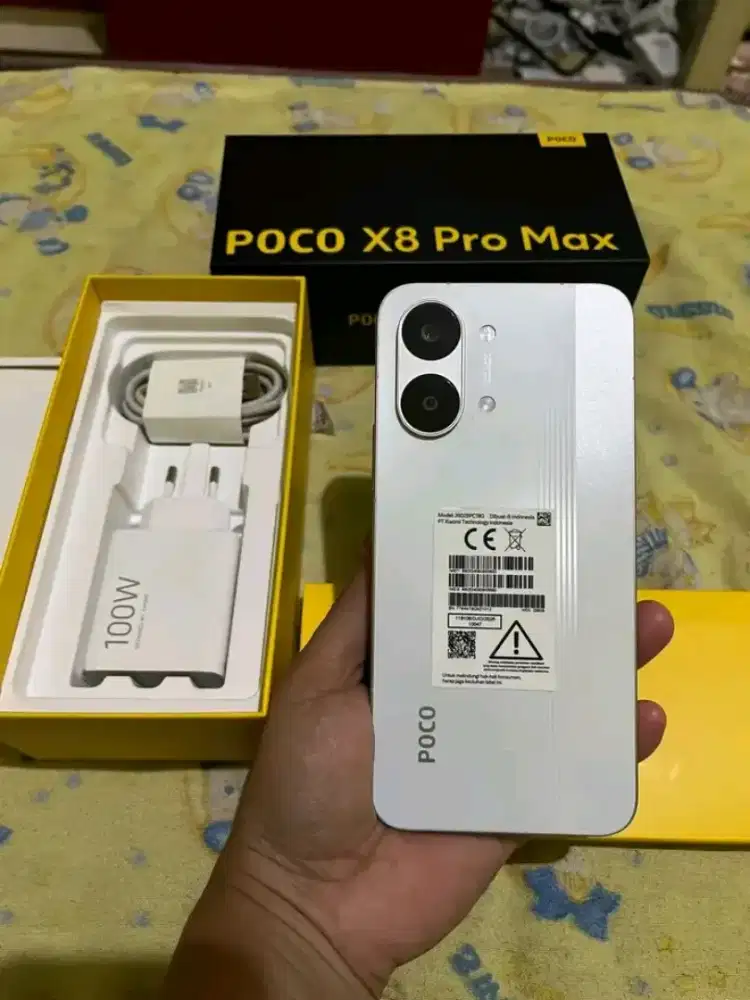 Poco x8pro max like new ram 12/257