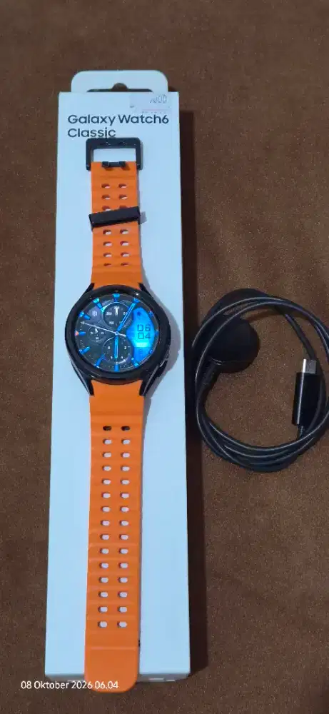 SAMSUNG GALAXY WATCH 6 CLASSIC 47MM 99% GOOD