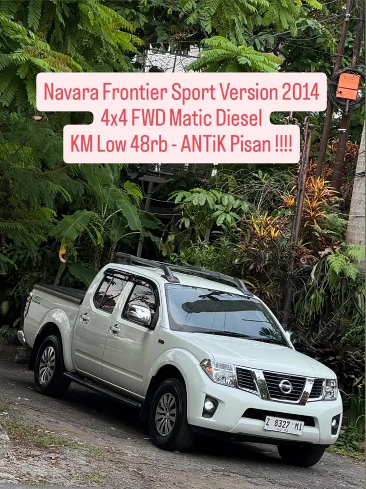 KM low 48rb ANTiK Navara Frontier matic Diesel 2014 pk an 2015 istw