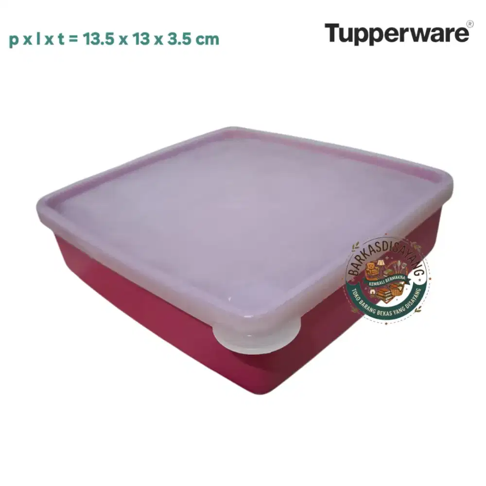 JUAL MURAH TOPLES WADAH MISTING SNACK KUE MAKANAN TUPPERWARE