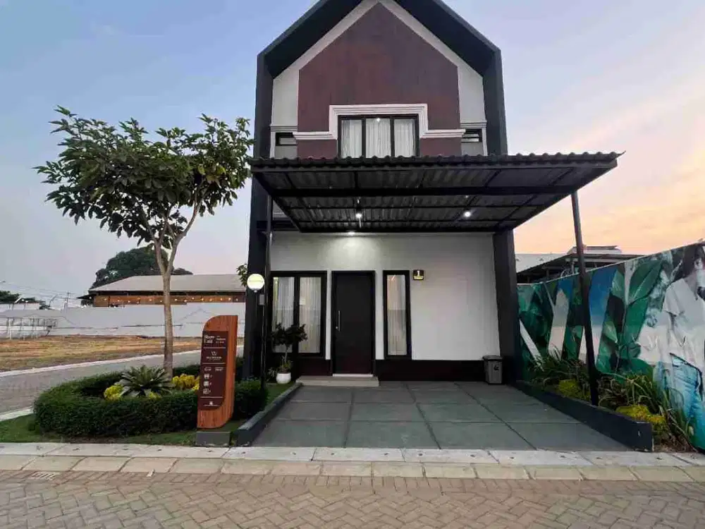 Rumah 2 lantai tanpa DP ,Free SHM di kota Makassar